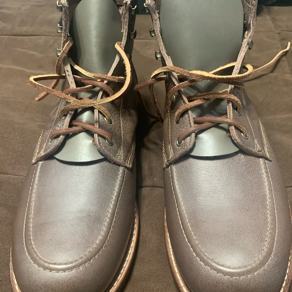 Wolverine 1000 Mile Men’s Boots Size 13D in Olive Brown Style W9904143